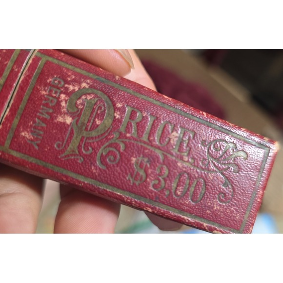 Nice Antique  Straight Razor In Box - Has Damage On Handle As In Picture - Picture 10 of 11